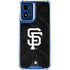 MLB San Francisco Giants Dark Wash Moto G 5G (2024) Clear Case